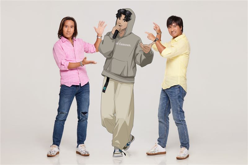 他超神祕！用「虛擬分身」唱歌　動力火車聽了直喊：有壓力