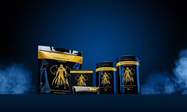 【影劇生活】Myprotein 推《蝙蝠俠》聯名乳清蛋白等多種運動補劑及配件,超級英雄就是要健身!