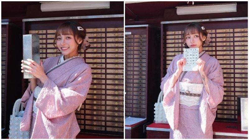 太香了！林襄穿超夯「蕾絲和服」　日本粉絲暴動：卡哇伊