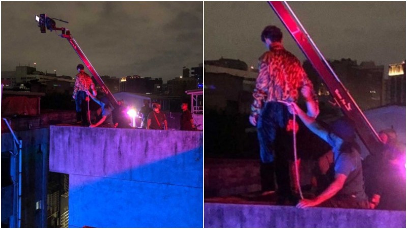 《初擁》劇組墜谷釀2死！1年後「流出驚悚幕後照」炎亞綸發聲認了是本人