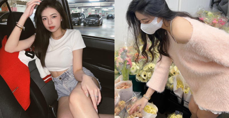 口罩妹小露香肩引爆全網肉搜　本尊親自現身開門…可甜可慾美照海量曝光