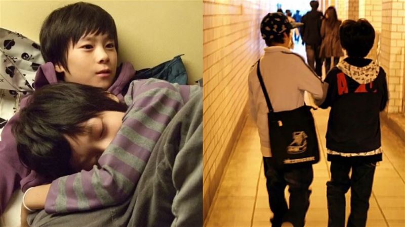 SF9澯熙曬童年合影！相依偎文彬畫面曝　網淚崩：他永遠在你心裡