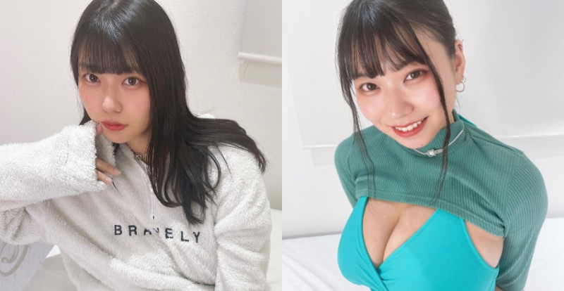 20歲超級隱乳少女「大葉めも」因健康因素發表引退宣言！