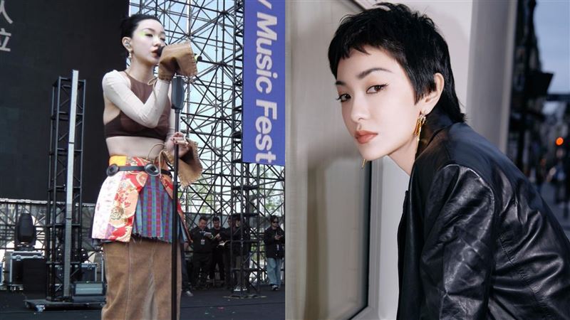 郭采潔現身新疆又壞掉？「Bra急速下滑及腰」　陷走光危機網全看傻