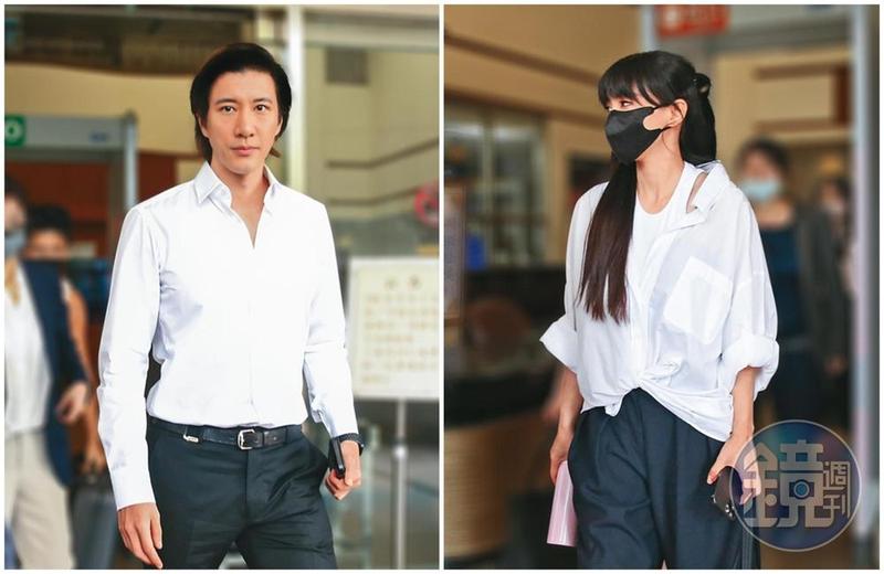 台灣法庭開戰！王力宏世紀交鋒李靚蕾　「黑白配」現身2字吐離婚現況