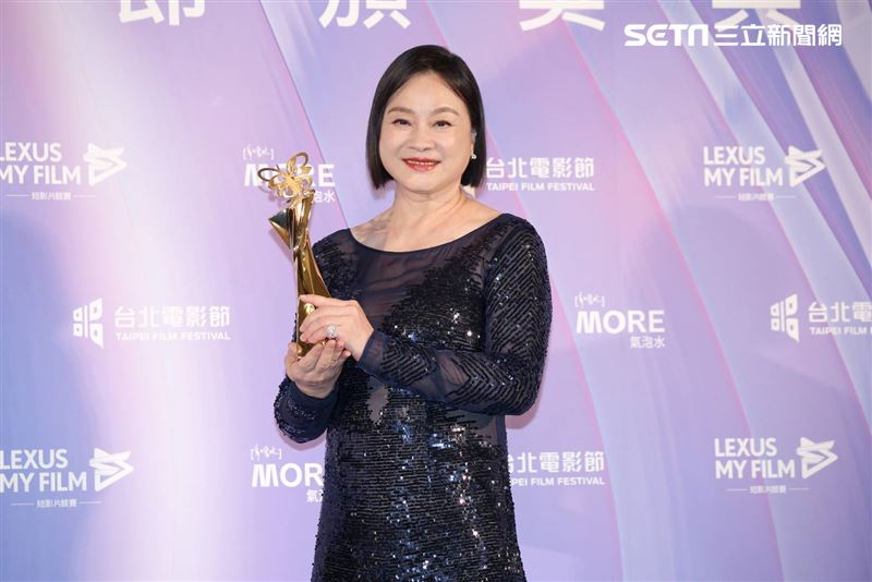 台北電影節／息影20年復出奪北影影后！陸小芬接獎大爆哭：我是新人