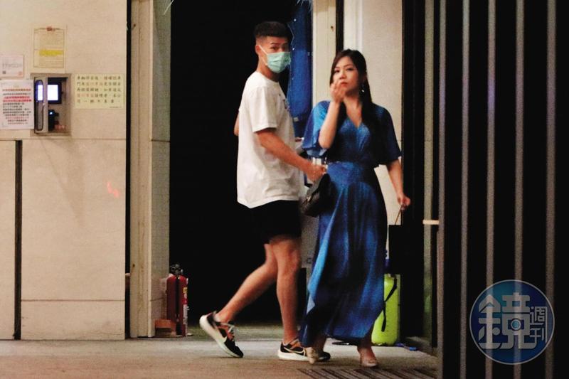 穩交男友11年！蔡尚樺深夜「偷約籃球鮮肉」赴香閨　親密互動全被拍