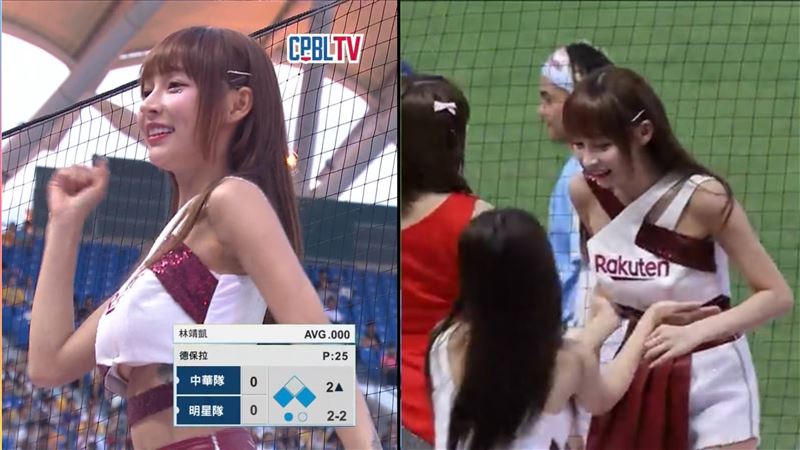 衣服真的爆開了！林襄應援太嗨「超兇包不住」　南半球大走光急喊卡