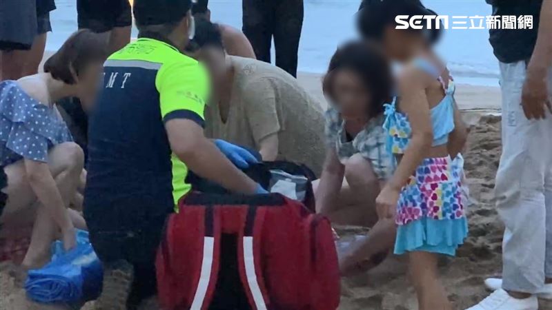 同一天!大武崙沙灘3溺斃 丁寧翡翠灣目睹「兒被離岸流拉走」