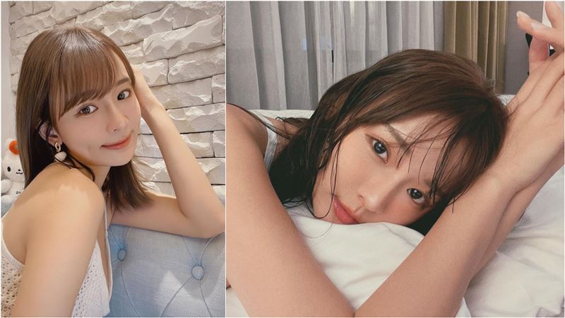 林莎海邊大解放！比基尼「肩帶滑落」險走光　火辣身材鼻血直噴