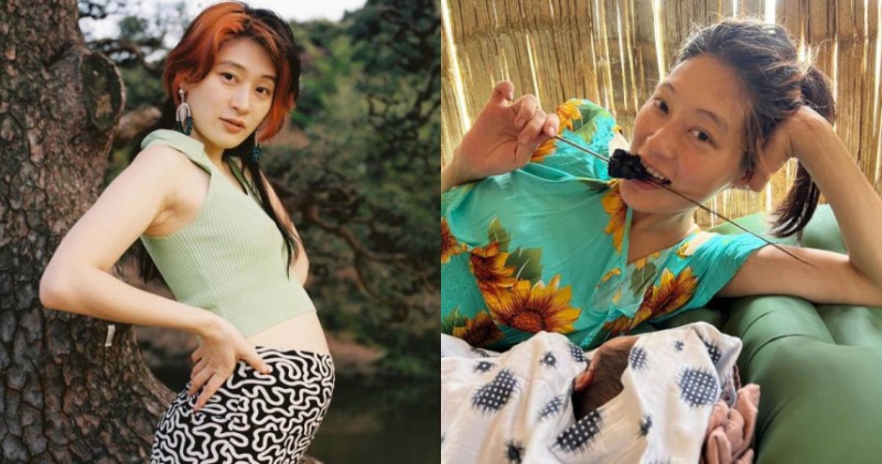 女星亞馬遜雨林生小孩…產後「爽啃胎盤照」曝光：生的烤的都很讚