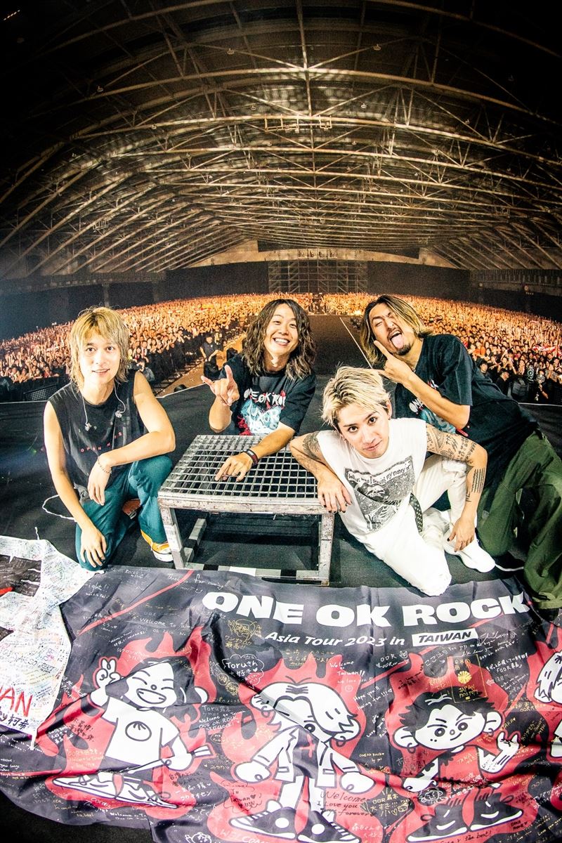 ONE OK ROCK回來了！睽違五年在來台　2天搖滾撼動3萬樂迷