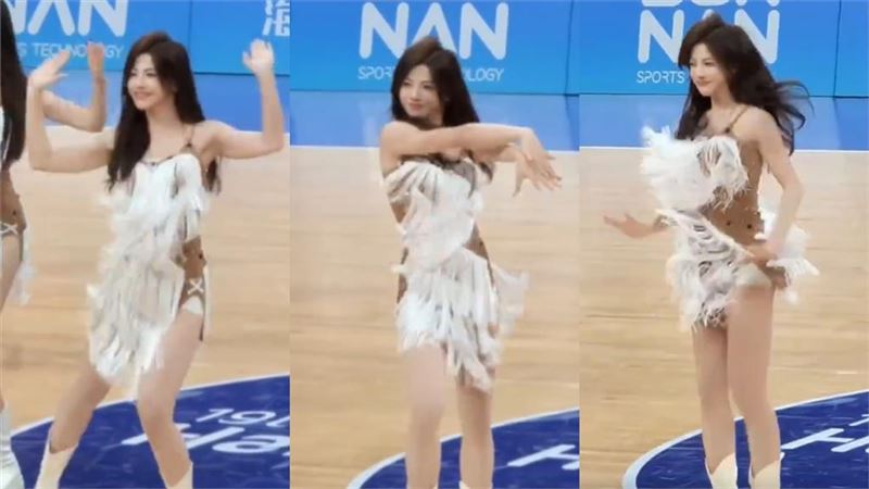 啦啦隊女神驚見「陳妍希」短裙熱舞網瘋傳：沈佳宜搖擺超兇猛！