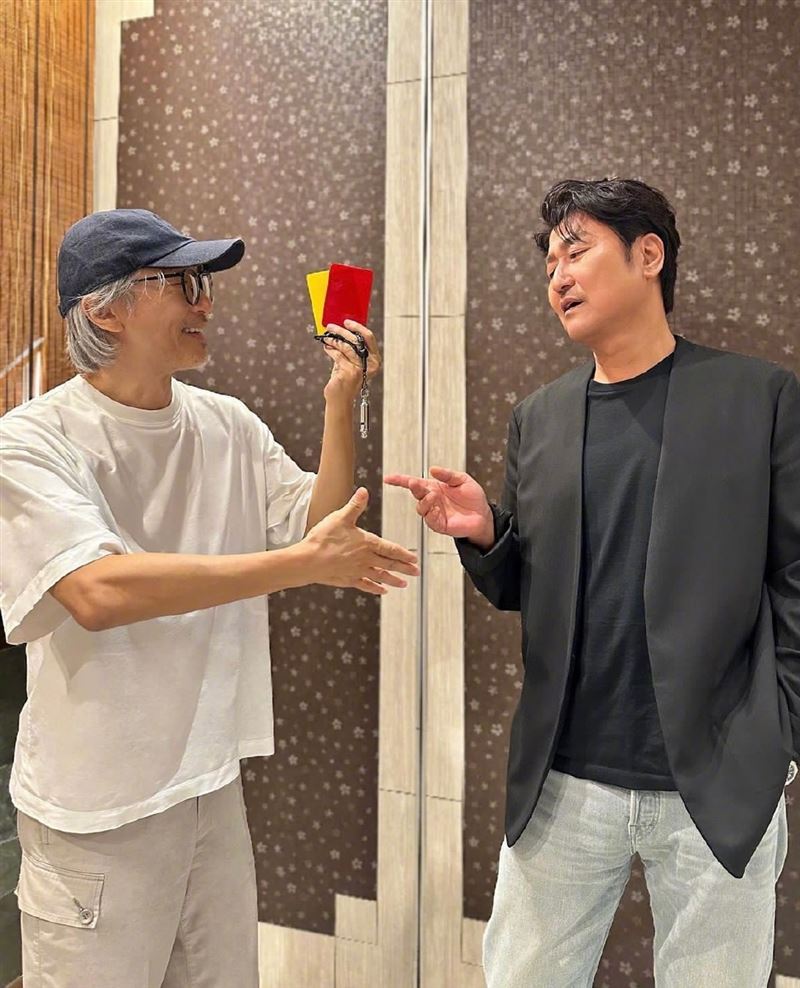 周星馳世紀同框宋康昊！親揭「23年前緣分」    揪合演《少林女足》