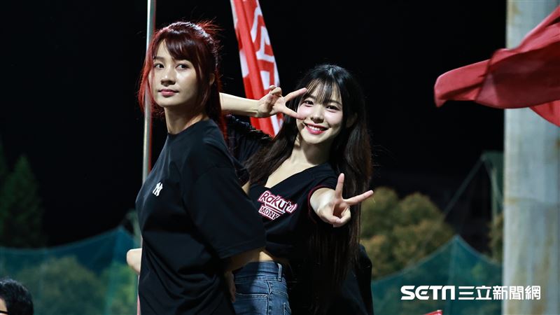 李多慧首次客場應援！樂天桃猿聽牌　她多留台灣1天見證拋彩帶