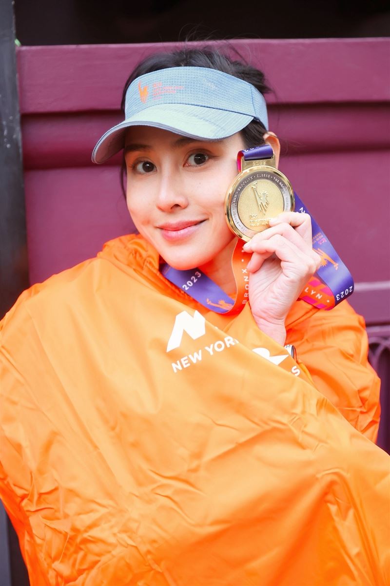 運動女神房思瑜連餓3個月！強戰「難度最高紐約全馬」跑42K暴瘦6公斤