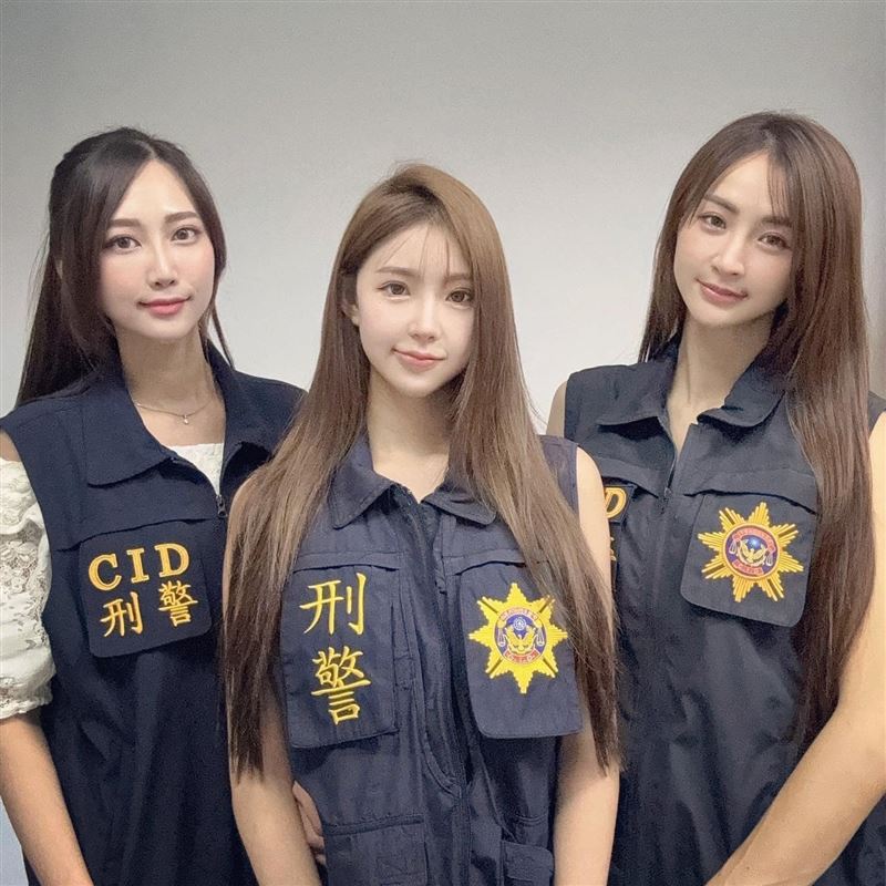 南部最美女警找到了！搶看反詐騙影片「高挑長腿」狂噴仙氣