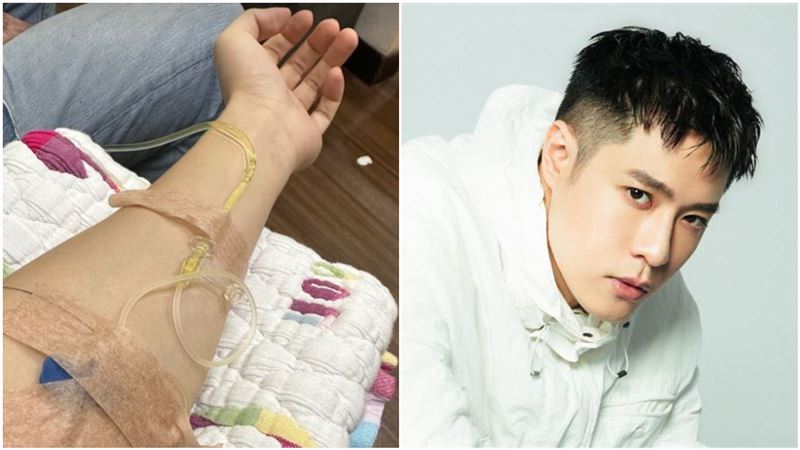 嚇壞粉絲！男神聖誕節突PO「吊點滴照」　無奈喊：要跨年了別搞我