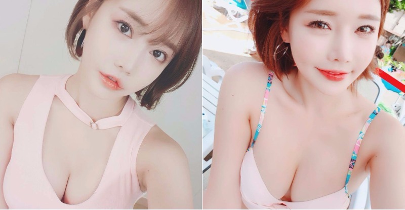 時令進補！嫩模化身「性感廚娘」，圍裙包不住深溝，用奶燉雞湯太猖狂…