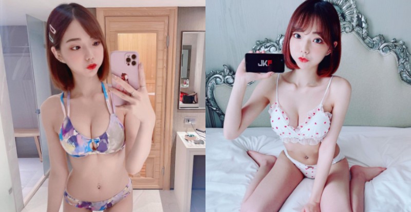 純欲系女孩「啾啾」換上萬元比基尼　豐滿程度讓人忍不住想伸手摸