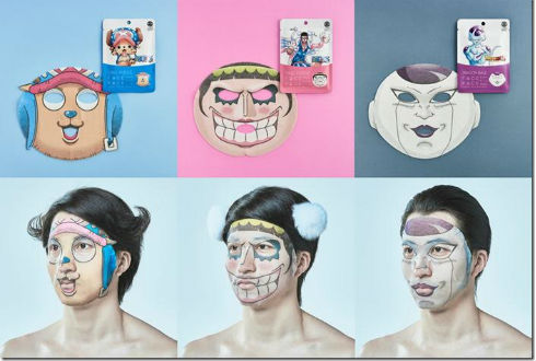 動漫面膜又來啦！喬巴＆Mr.2馮克雷登場