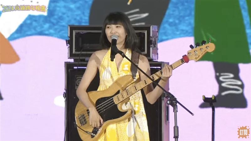 高雄跨年演唱…大象體操主唱爆粗口「有人拿刀」退場！台下慘叫演出中斷