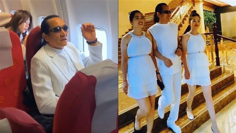 87歲謝賢爆「爺孫戀」？搭經濟艙、約會2嫩妹被攝　網見真相怒了