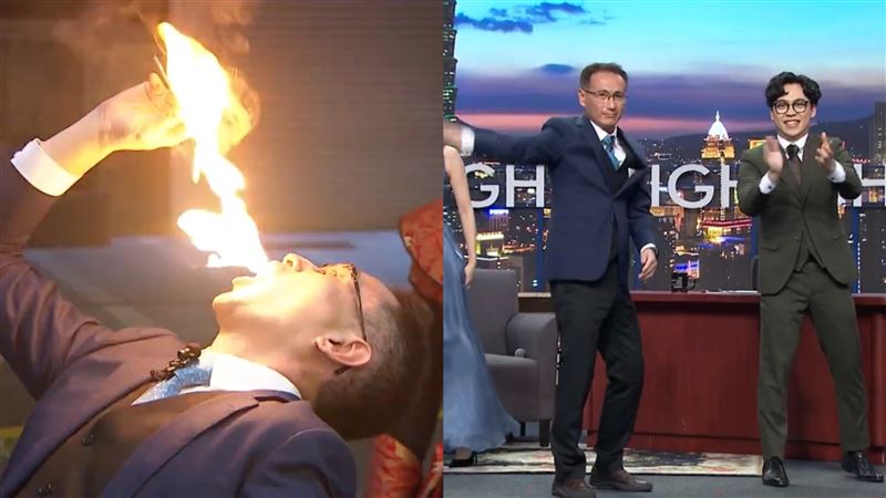 神危機處理？《夜夜秀》突襲播「鄭運鵬吞火」集數  網：這不會炎上了吧