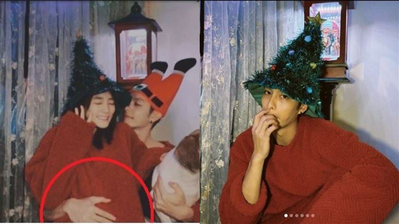 王淨遭疑「懷孕」？曹佑寧耶誕節放閃摸她肚子　男方吐實喊：很可怕
