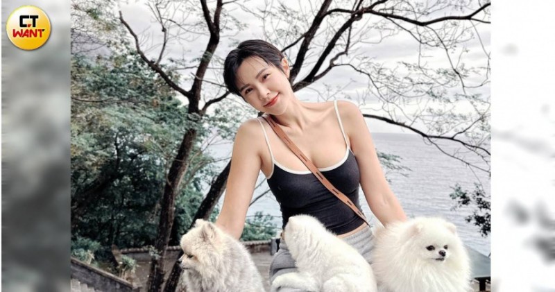 分手龍語申1年！蔚葒縈小吃攤「間接接吻」年長男　她鬆口真實關係