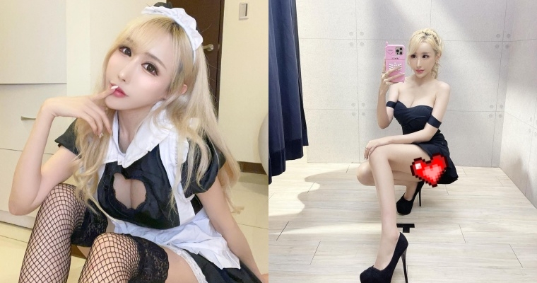 JKF 女郎「陳潔兒」PO 美腿照自嘲哈比人！網驚：不相信只有 153 cm