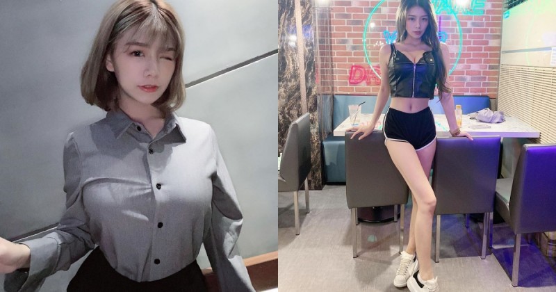 超派「巨乳櫃姐」4ni？俏皮正妹「青青」身材超OP，32F尺寸保養有秘訣！