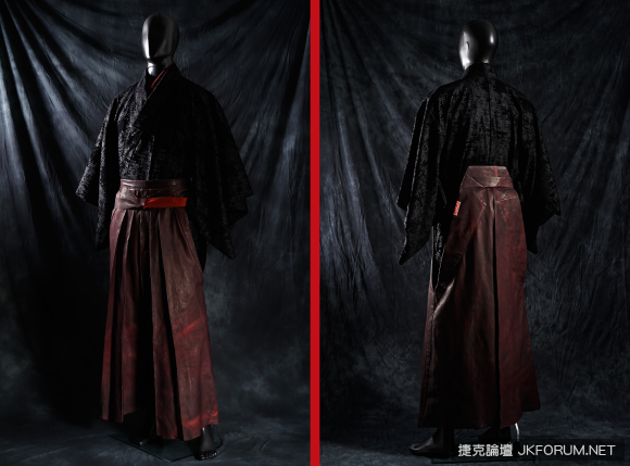 皮革製的日本袴，滿足時尚與傳統武士精神