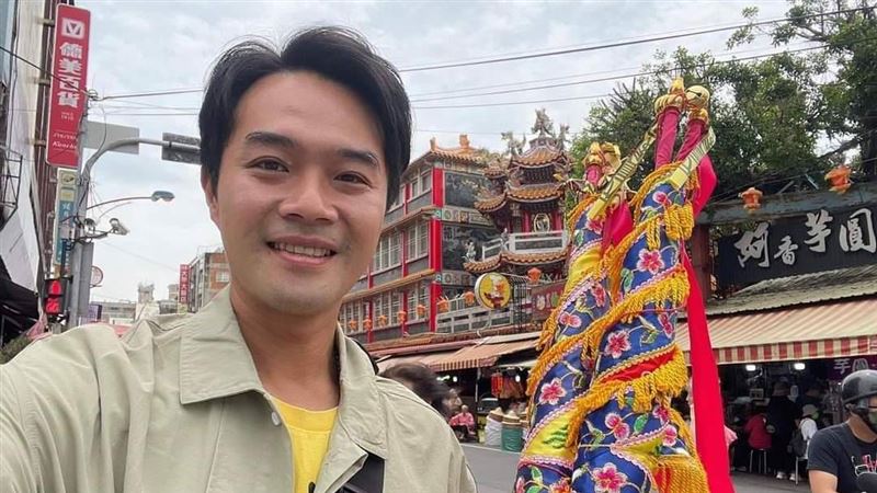 獨家／柯大堡過年招財大推這間廟！排隊拿金幣　自曝超驚人偏財運