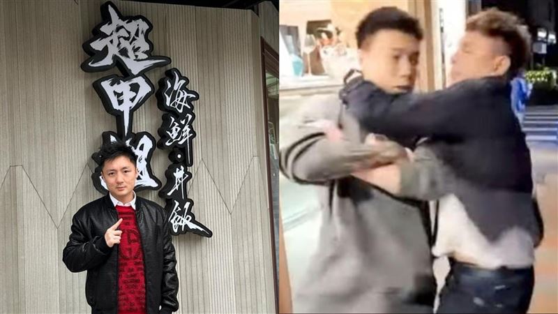 拳上狠揍Toyz倒地!鍾培生跨海開箱超哥餐廳 網:敵人的敵人就是朋友