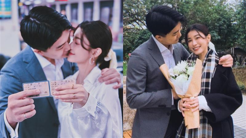 恭喜「昆凌最美伴娘」結婚了！孫睿甜吻帥尪：娶我需要很大的勇氣