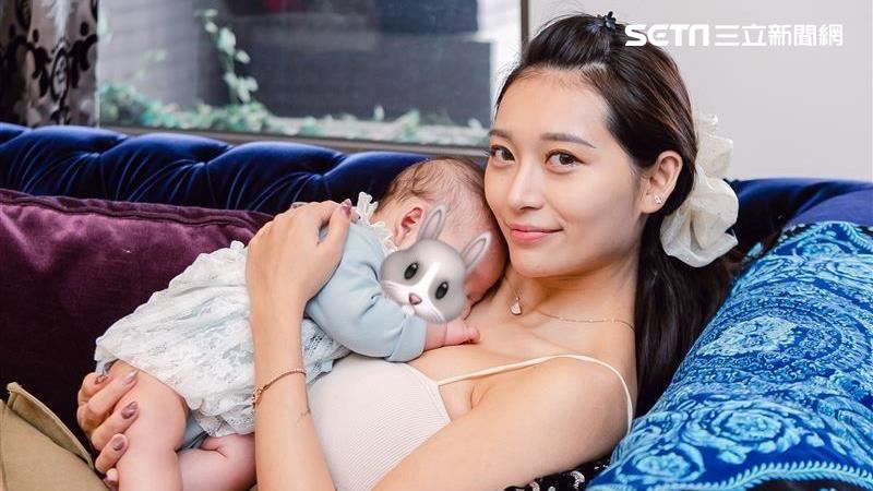 獨家／祈錦鈅產後美胸大漲！直擊親餵奶飄母愛　遭疑婚變這樣回