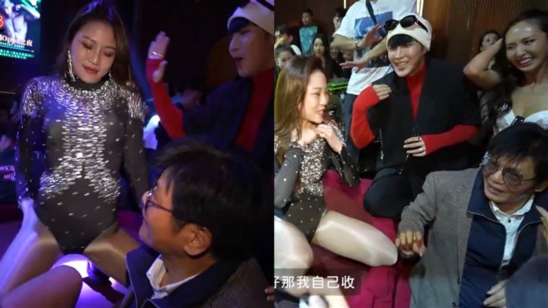 薔薔揪富爸首次上夜店!被高衩辣妹「坐身上搖不停」 他嚇:心臟快停了