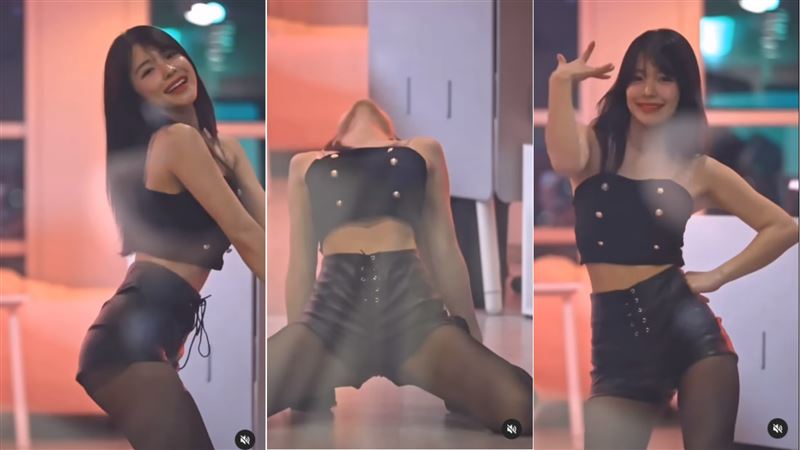 李多慧17秒狂抖電臀片曝!黑絲襪「跪地開腿」洩春光 網:到底續約了沒