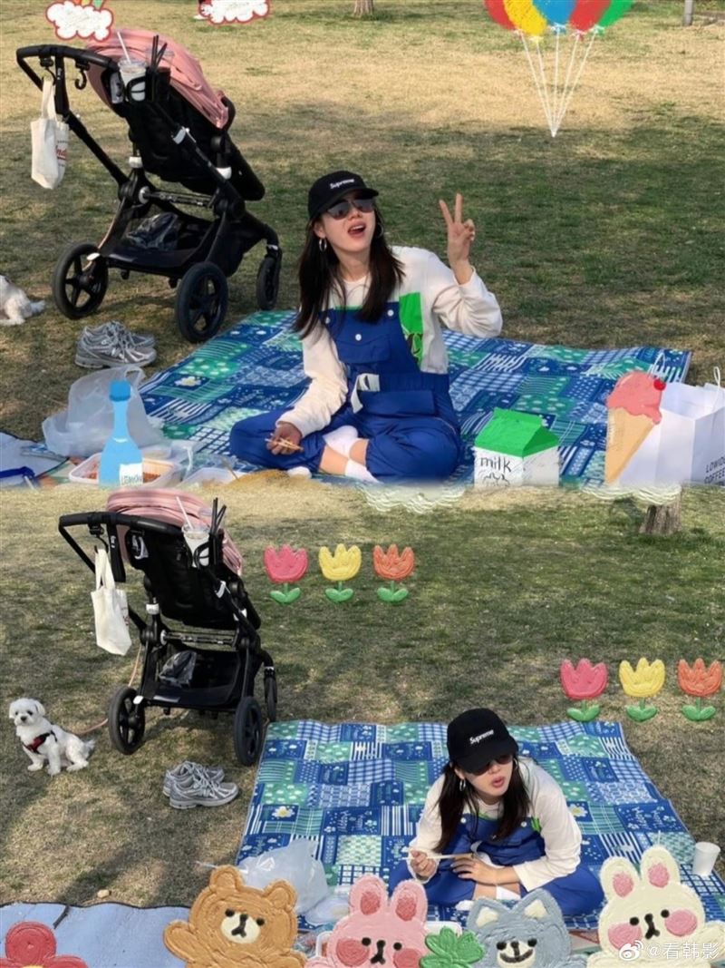 玄彬、孫藝真一家三口首同框！2歲兒坐跑車「男神當孝子」網羨：超幸福