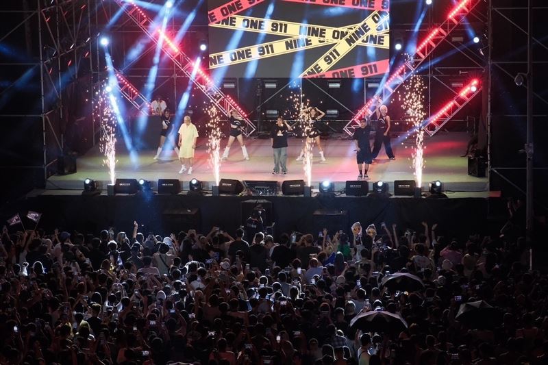 將軍吼音樂節成大型夜店！玖壹壹壓軸登台　金曲連飆15萬人嗨翻