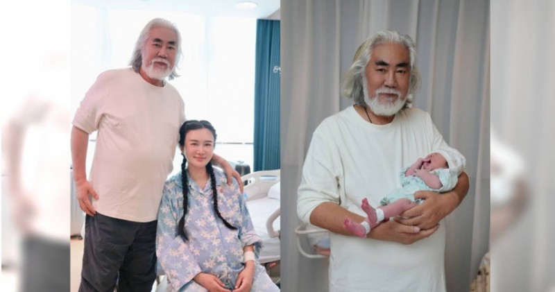 73歲張紀中升格4寶爸　小31歲愛妻產下女娃他感性告白：愛永不流失