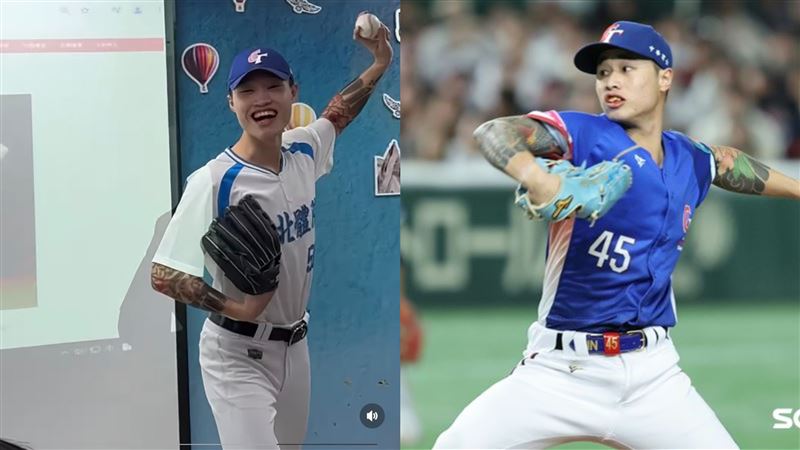 12強奪冠!「林昱珉」火速現身辦公室 網見「花臂包手」笑翻:太逼真了