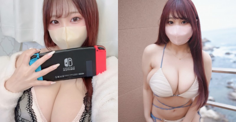 不露臉就露奶！日本K罩杯OL小號曝光　下班後的穿搭太犯規