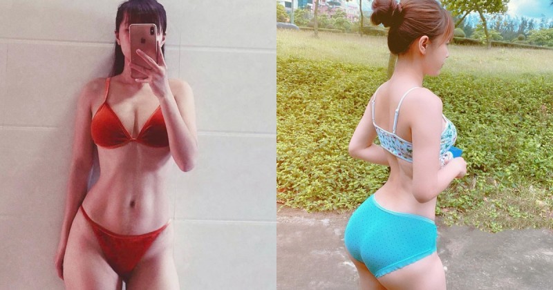 專長就是秀屁股！「白嫩人妻」日常最愛展現「豐滿美尻」，走到哪都不能放過機會！