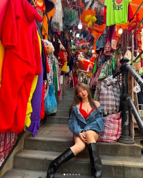 郭書瑤辣穿紅bra現蹤香港！超兇曲線被看光　私藏驚人技能網看傻