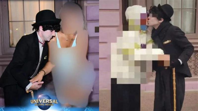 北京環球影城「卓別林」性騷女客！親嘴、看胸、摸腿被抓包　業者回應了