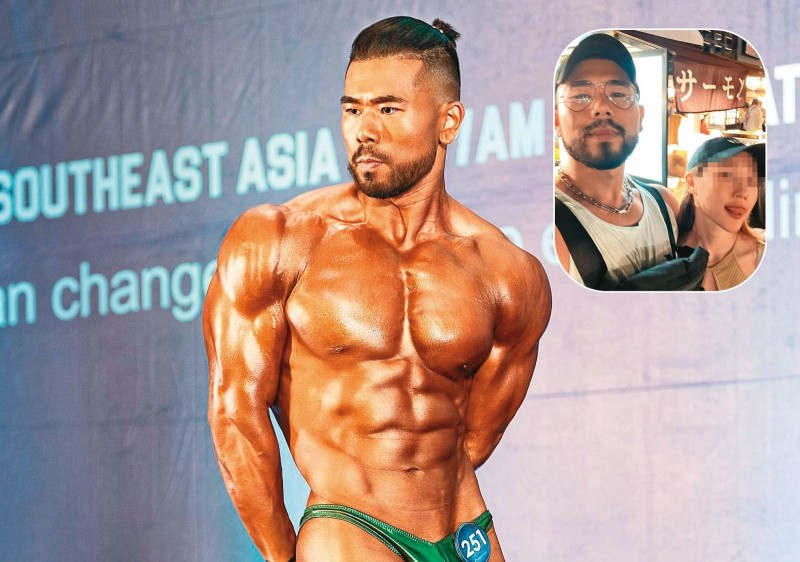 肌肉網紅爆新歡／PEETA信義區緊牽辣妹　她身分曝光是健身房紅牌教練