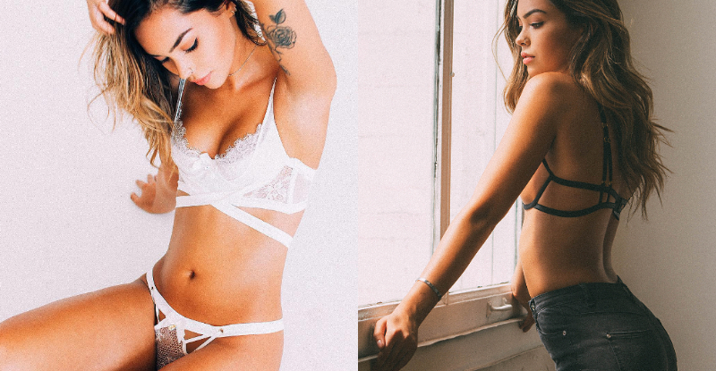 衣服就是不穿好…上衣當洋裝穿「渾圓蜜桃」露出一大半　遮上遮下手好忙