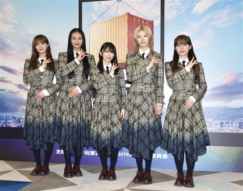 櫻坂46突現身台北公園！大玩運動器材　山崎天想為「這食物」飛台灣